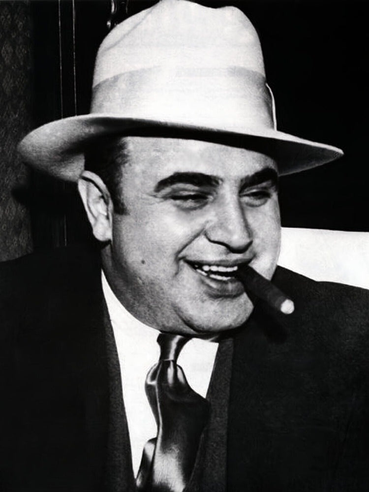 AL Capone 8.5 x 11 Black & White Photograph Art Print Photo Picture Collectibles:Photographic Images:Photographs Generic